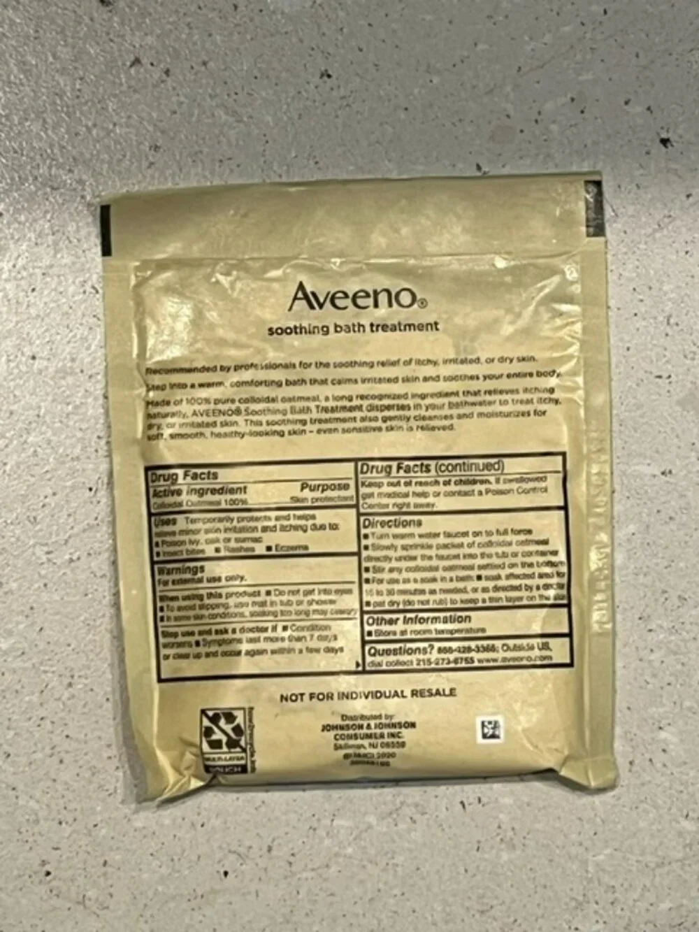 Aveeno this purchase